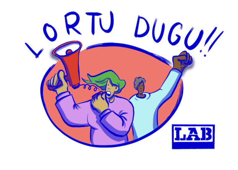 Tras otorgar los juzgados la razón a LAB, la patronal deberá abonar a los y las trabajadoras del papel de Gipuzkoa la subida salarial recogida en el convenio en su totalidad #LortuDugu