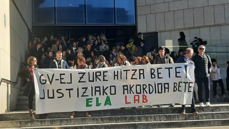 Tras doce años de espera, equiparación ya en la administración de justicia de la CAPV