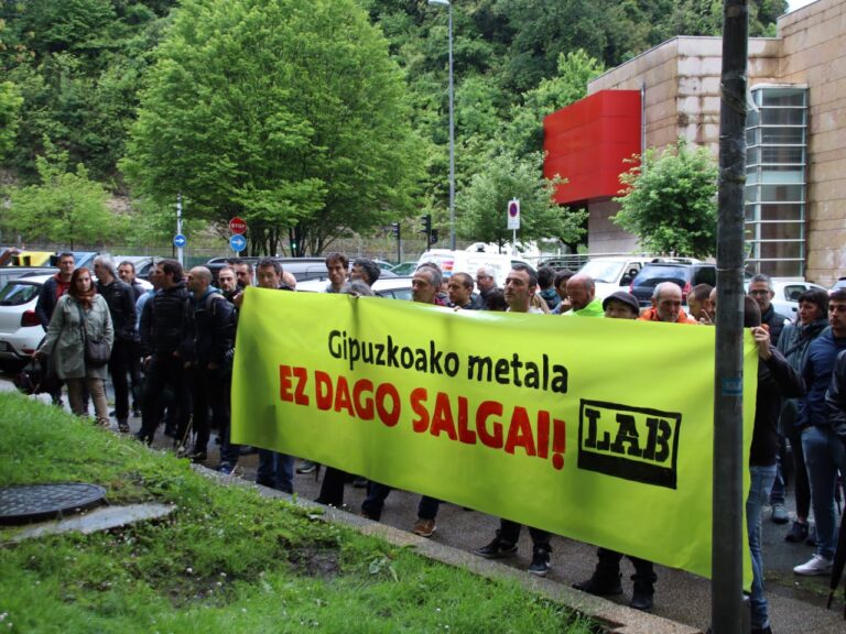 La alianza entre ELA y ADEGI frustra la posibilidad de un mejor convenio en el metal de Gipuzkoa