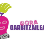 Gora garbitzaileaken logoa