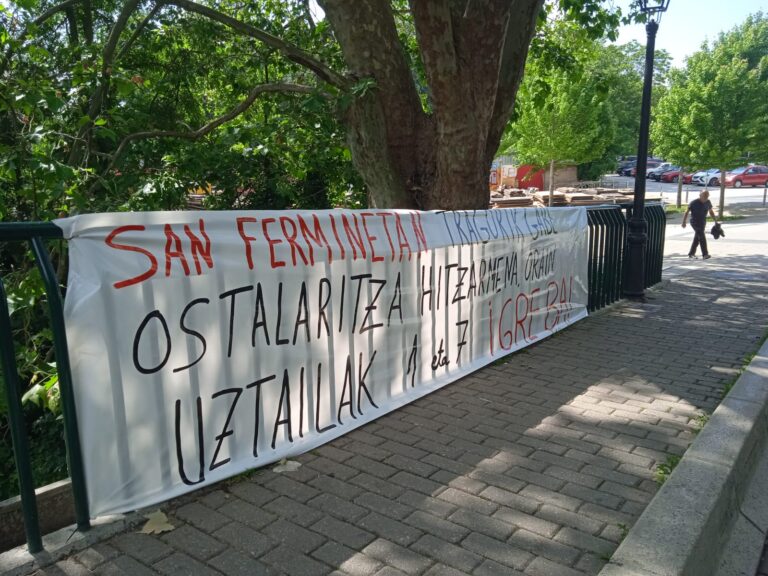 UGT y CCOO firman el convenio de hostelería de Nafarroa sin cumplir los mínimos que el sector estaba reivindicando