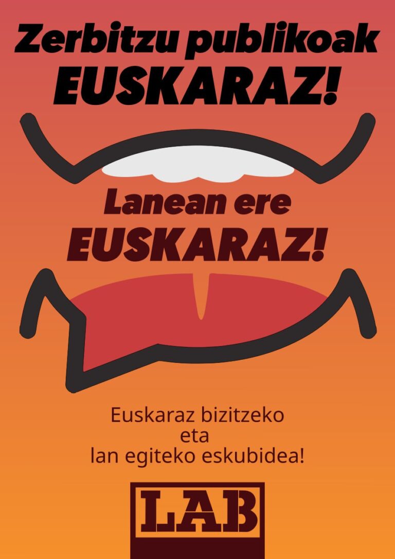 Erkorekari exijitu diogu hizkuntza eskubideak errespetatzeko