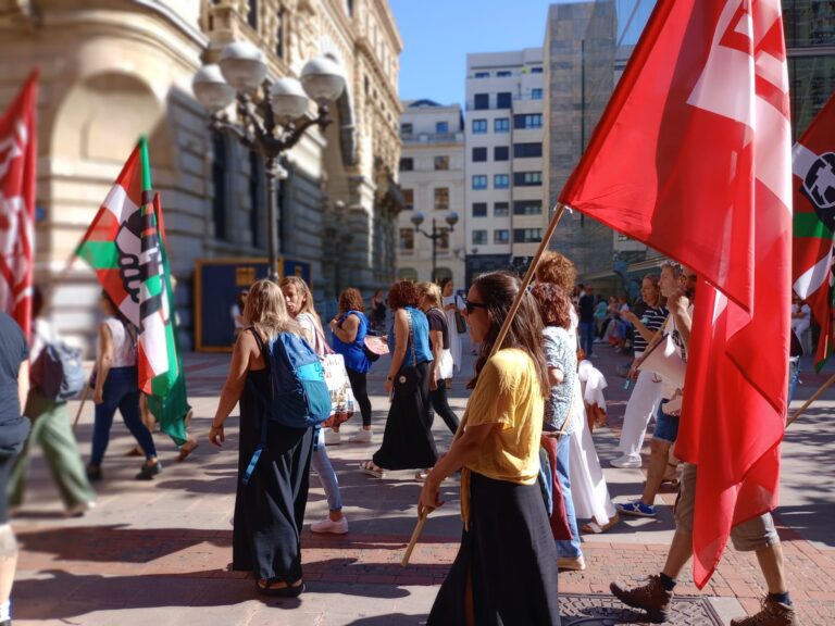 Los contenidos del preacuerdo del convenio de la hostelería de Bizkaia están en riesgo pero en LAB nos reafirmamos en la lucha contra la estatalización