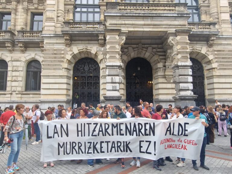 Bizkaiko Foru Aldundiak hitzarmena adosteko negoziazioa ahalbidetu behar du