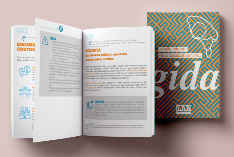 “Langile migratu eta arrazializatuentzako GIDA” argitaratu dugu