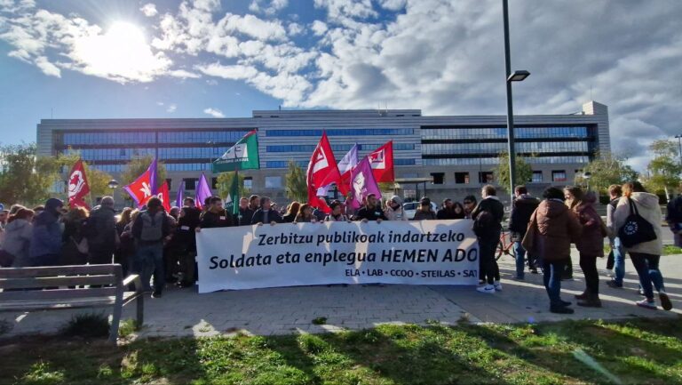El Gobierno Vasco desoye las reivindicaciones de las miles de trabajadoras públicas que llenaron las calles el 25 de octubre