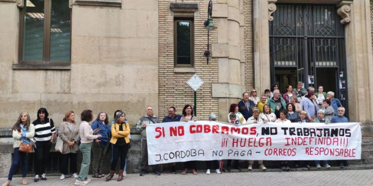 LAB y Solidari exigimos a Correos una solución urgente ante la grave situación de las trabajadoras que limpian sus oficinas