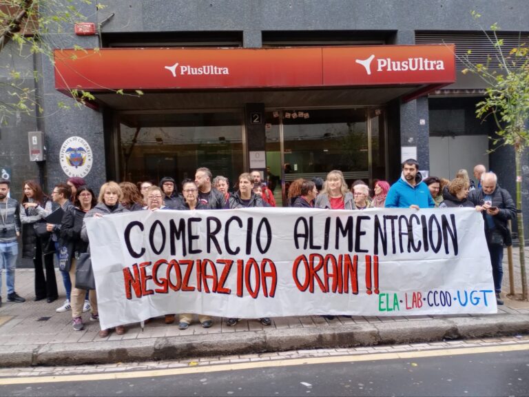 La patronal del comercio de alimentación de Bizkaia debe dejar de entorpecer la negociación