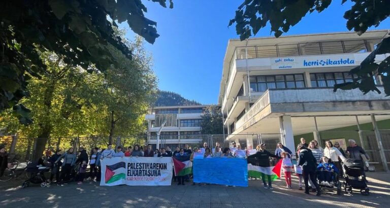 Hemos vuelto a exigir que se detenga la destrucción y ocupación del pueblo palestino