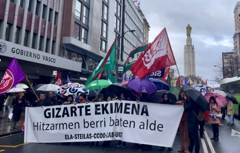 Denunciamos los intentos de vulnerar el derecho a la huelga en los centros educativos de iniciativa social de la CAV