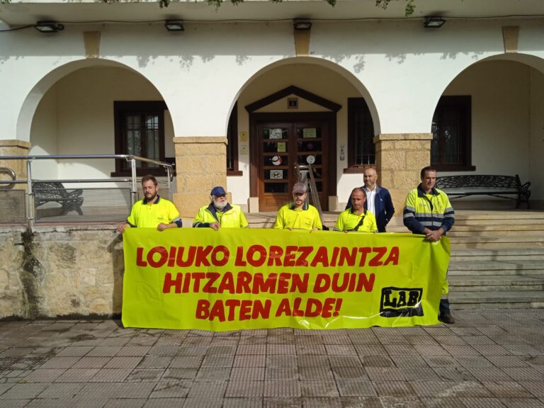 Tras 30 días de huelga indefinida, logramos el acuerdo en jardinería de Loiu #LortuDugu