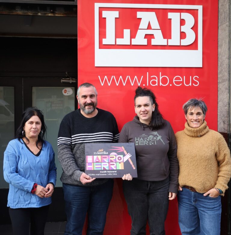 23. Korrikarekin bat egin dugu, euskaraz lan eta bizitzeko eskubidearekiko LABek duen konpromisoari jarraikiz