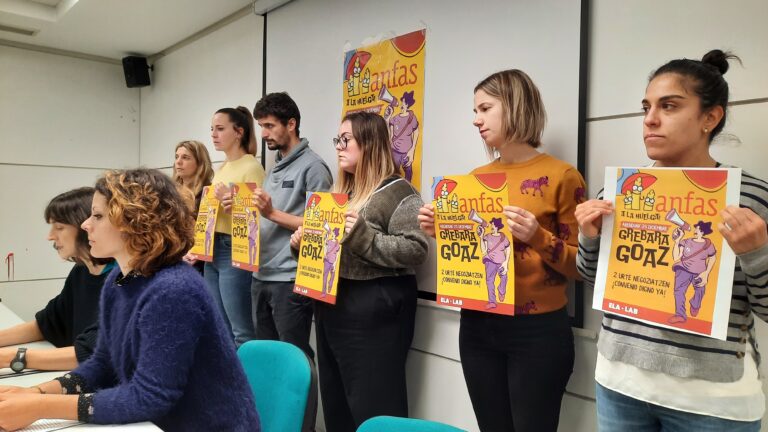 Las trabajadoras de ANFAS irán a la huelga el 20 de diciembre por un convenio digno