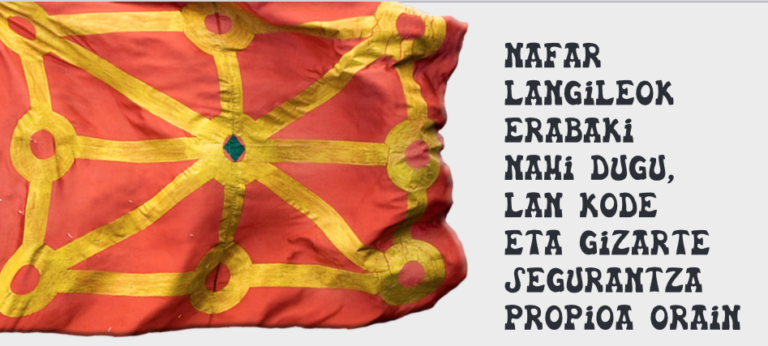 Los trabajadores y trabajadoras navarras queremos decidir; Código Laboral y Seguridad Social propia ya