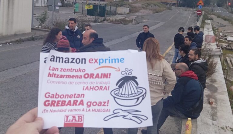 Amazoneko langileak arriskuan