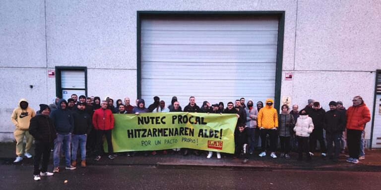 Iniciamos huelgas en Nutec Procal por un pacto y condiciones laborales dignas