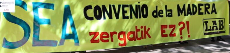 SEAk berriro ere bertan behera utzi du Arabako egurgintzako mahaia