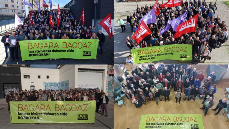 LABeko ehunka kidek sindikalismoaz gogoetatu dute egunotan, Federazioetako eta Ekintza Sozialeko Biltzarretan