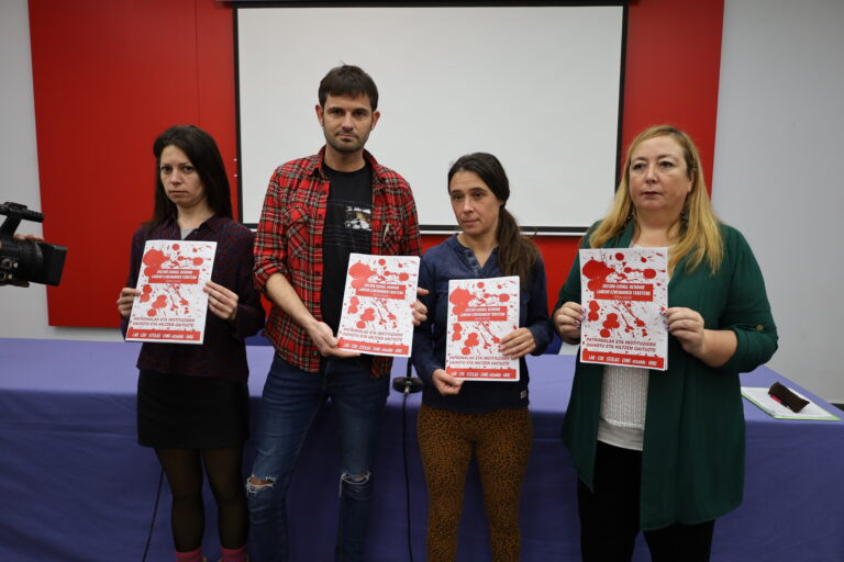 Gobernuei exijitzen diegu patronalari lan osasuneko araudia betearazteko bitarteko errealak ipintzea