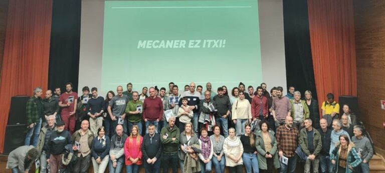 Mecanerreko trantsizio ekosozialerako plana aurkeztu dugu