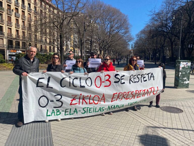 Los sindicatos del ciclo 0-3 siguen preocupados por la falta de concreción sobre cómo va a implantar el Gobierno de Nafarroa las aulas de 2 años