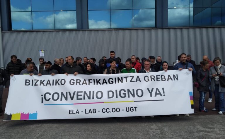 Patronalak negoziazioa bideratu eta grafikagintza sektorean grebak saihesteko atea itxi du