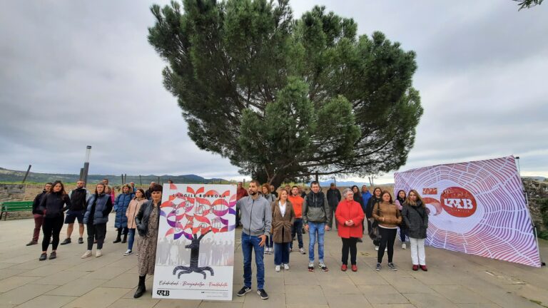 Con motivo del 50 aniversario de LAB, organizamos en Iruñea una manifestación y una celebración nacional el Primero de Mayo
