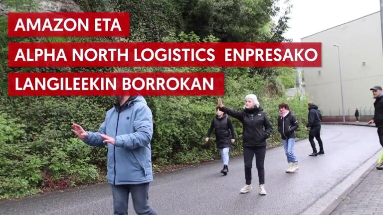 Amazon eta Alpha North Logistics enpresekin borrokan