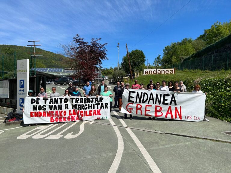 Endanea Gardenen greban gaude, ez baitugu mehatxurik onartuko