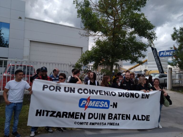 PIMESA enpresan akordioa #LortuDugu
