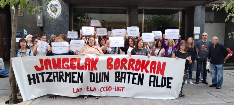 Jangelak borrokan, hitzarmen duin baten alde