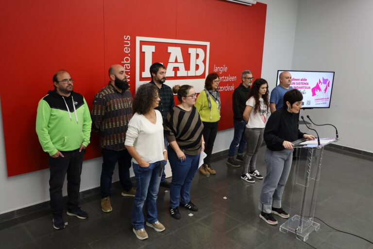 Garbiñe Aranburu: “Osakidetzak behar duen aldaketa eragiteko unea daeta LABentzat lehentasunezko borroka da”