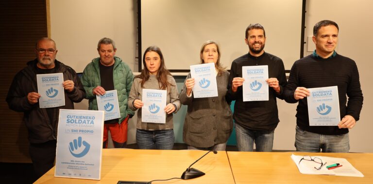 ELA, LAB, ESK, Steilas, Hiru y Etxalde abrimos el camino hacia un salario mínimo propio