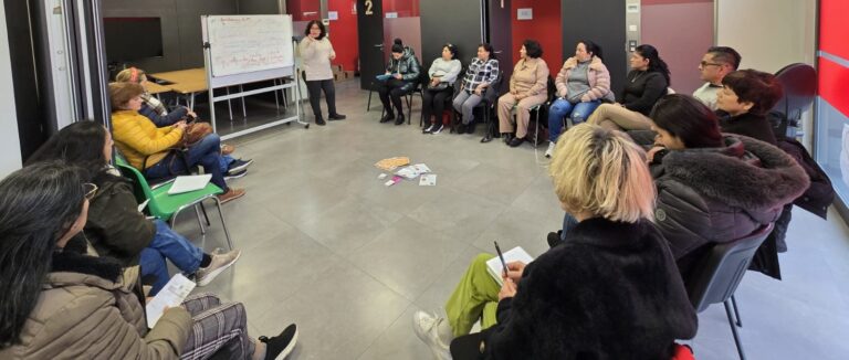 Las trabajadoras de hogar de Nafarroa celebraron una asamblea abierta el sábado en nuestra sede de Iruñea