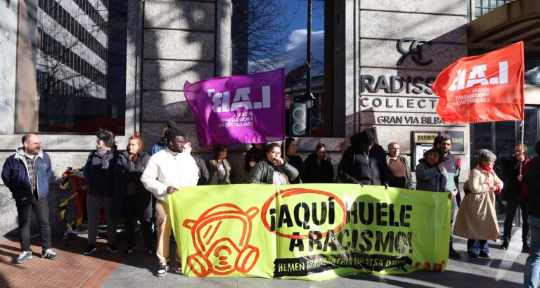 LAB ha denunciado las prácticas racistas del Hotel Radisson