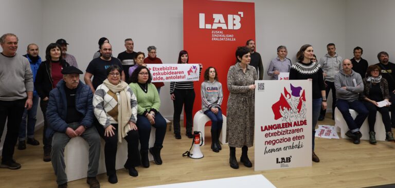LAB comienza a organizarse también en el ámbito de la vivienda