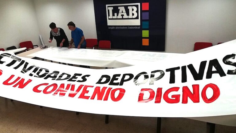 No hemos firmado el preacuerdo de Actividades Deportivas de Araba porque no garantiza el poder adquisitivo