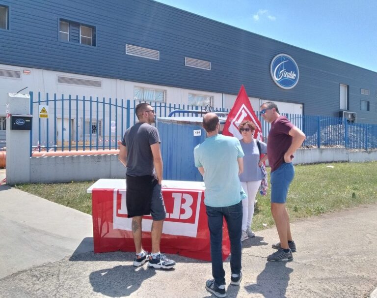 LAB luchará en defensa de los puestos de trabajo y de mantener las condiciones laborales en Giraldo Food Group