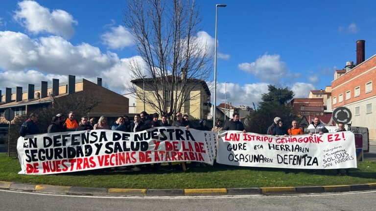 Movilización en Solidus San Andrés en denuncia de los accidentes laborales