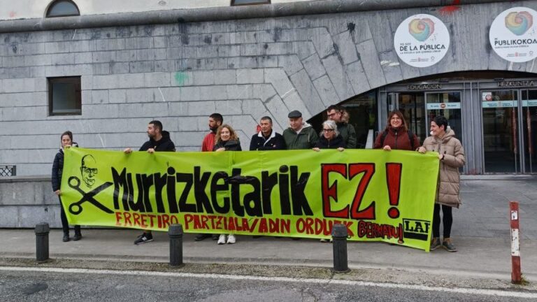 LAB exige al Departamento de Educación que garantice la jubilación parcial y el contrato de relevo en ikastolas y centros concertados de Nafarroa