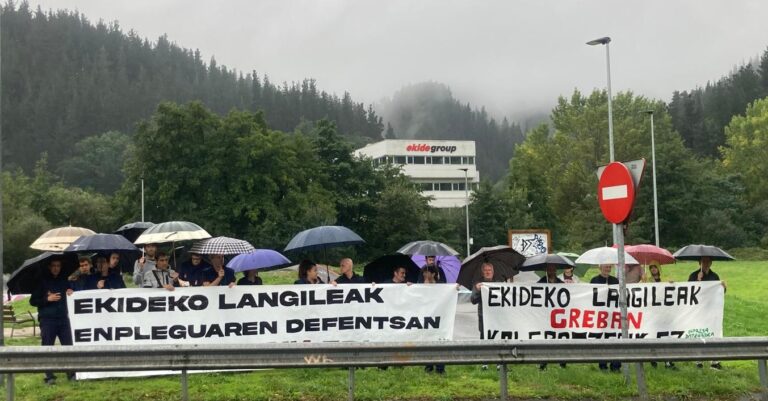 LAB no aceptará ningún despido forzado en la empresa Ekide