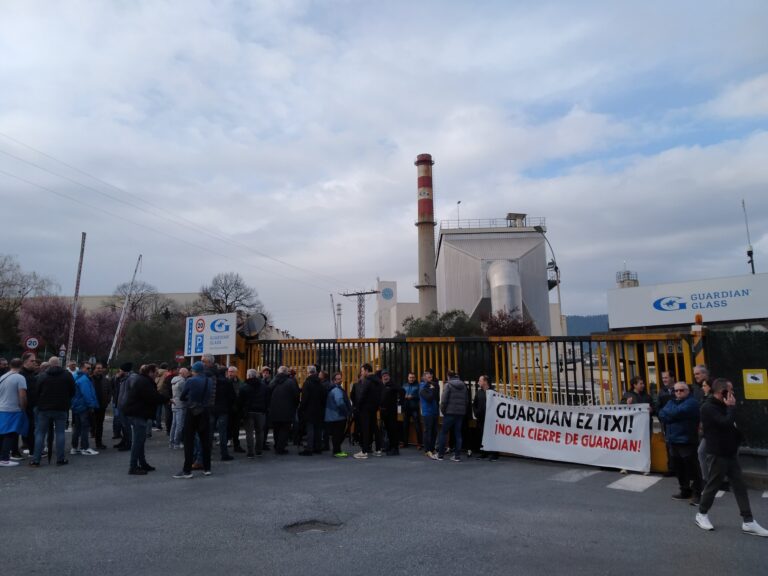 LAB denuncia que la plantilla de Guardian en ningun momento ha sido una prioridad para el Gobierno Vasco