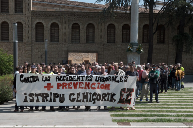 Iruñerriko Mankomunitateko SCPSAko enpresa batzordeak iragan asteko istripu larria salatu du