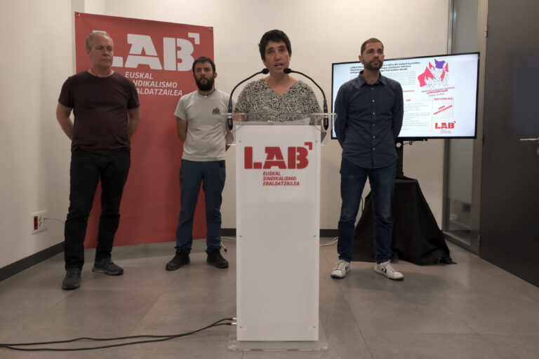 LABek Nafarroako Gobernuari exijitu dio industria politika berreskura dezala eta gehiengo sozialaren interesa erdigunean jarriko duen legea aurkez dezala