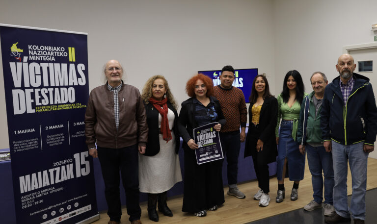 Bilbo acoge el segundo Seminario Internacional sobre Colombia, las víctimas de estado y el auge del paramilitarismo