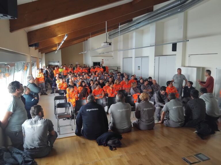 Aurreakordioa Sesmako Ingeteam-en, 21 egunetako grebaren ondoren