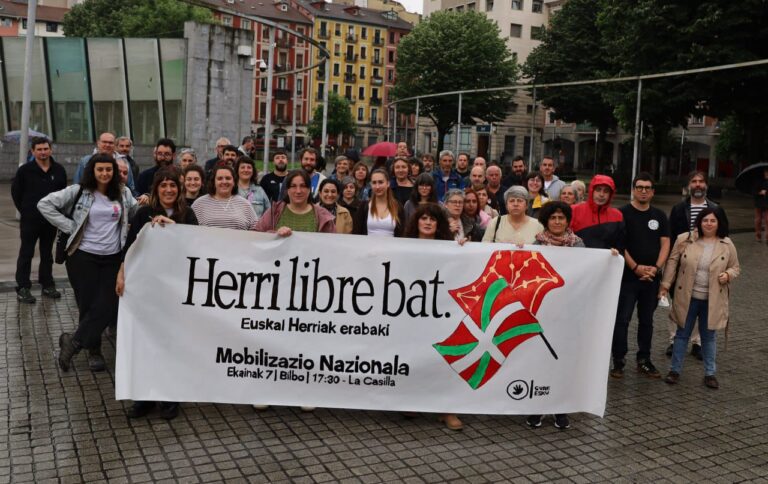 LABek dei egin die euskal langileei Gure Eskuren mobilizazio nazionalean parte hartzera