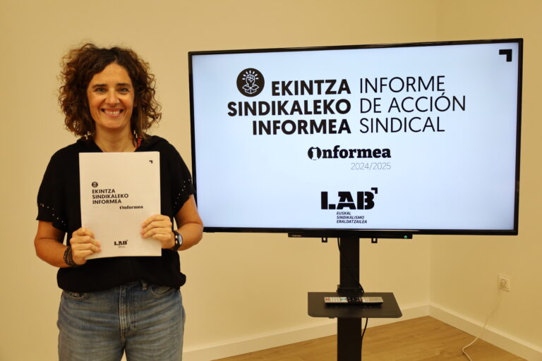 LABen 2024/2025 ikasturtean: borroka sindikal aktiboa, zerbitzu publikoen kalitatea lan baldintzen hobekuntzekin uztartuz eta sektore feminizatuen protagonismo nabarmenarekin