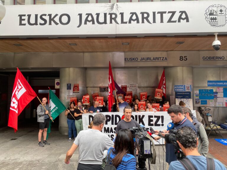 BetiONeko langileek 24 orduko greba dute gaur, kaleratze arbitrarioak eta babes falta salatzeko