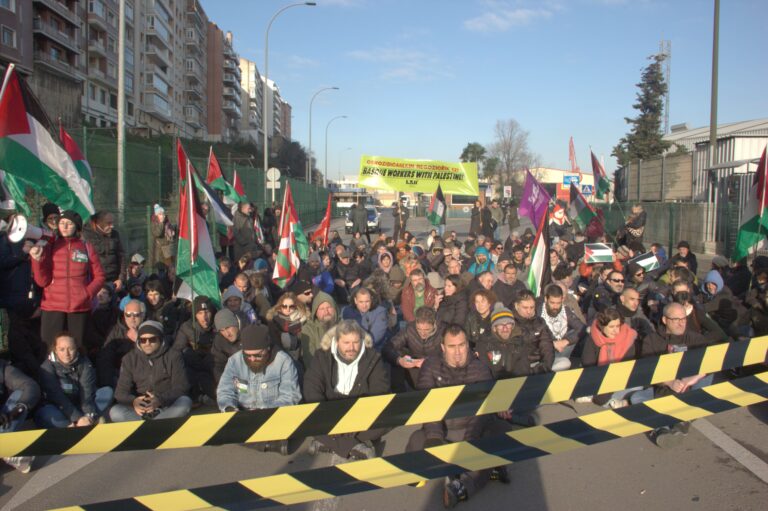 Euskal langileek Palestinaren alde eta genozidioaren aurka erantzun ahalik eta sendoena emateko, sindikatu guztien artean ados jartzea proposatzen du LABek